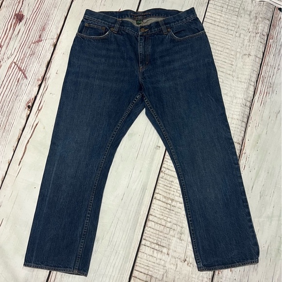 Lauren Ralph Lauren Denim - LAUREN JEANS CO Ralph Lauren Cropped Jeans Sz 12 Hi Rise 10” Vintage 90s Y2K EUC